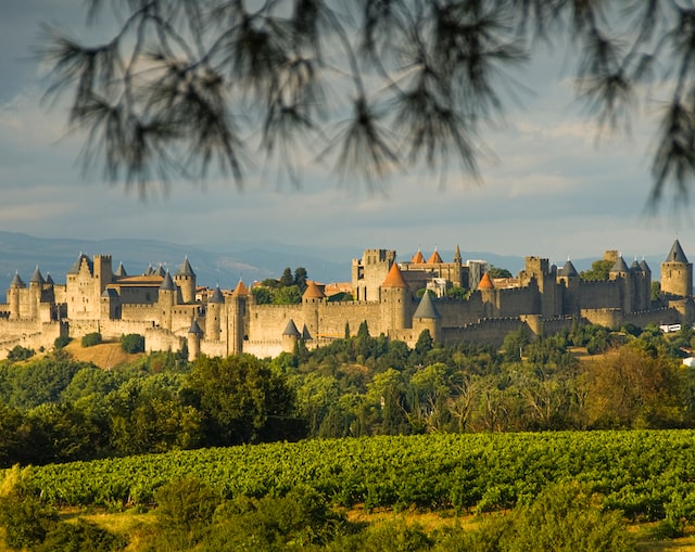 Vue sur Carcassonne Carcassonne en France